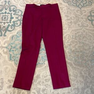 Banana Republic Burgundy Straight Leg Women's Pants